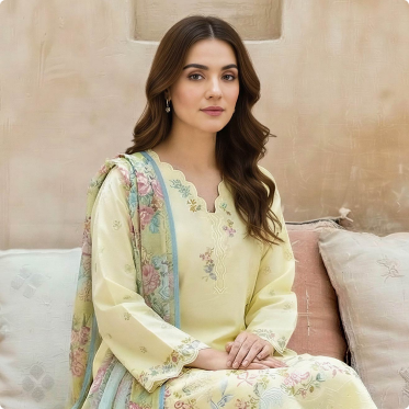 Munarq By Nisha Designer Emb Vintex Peach 06