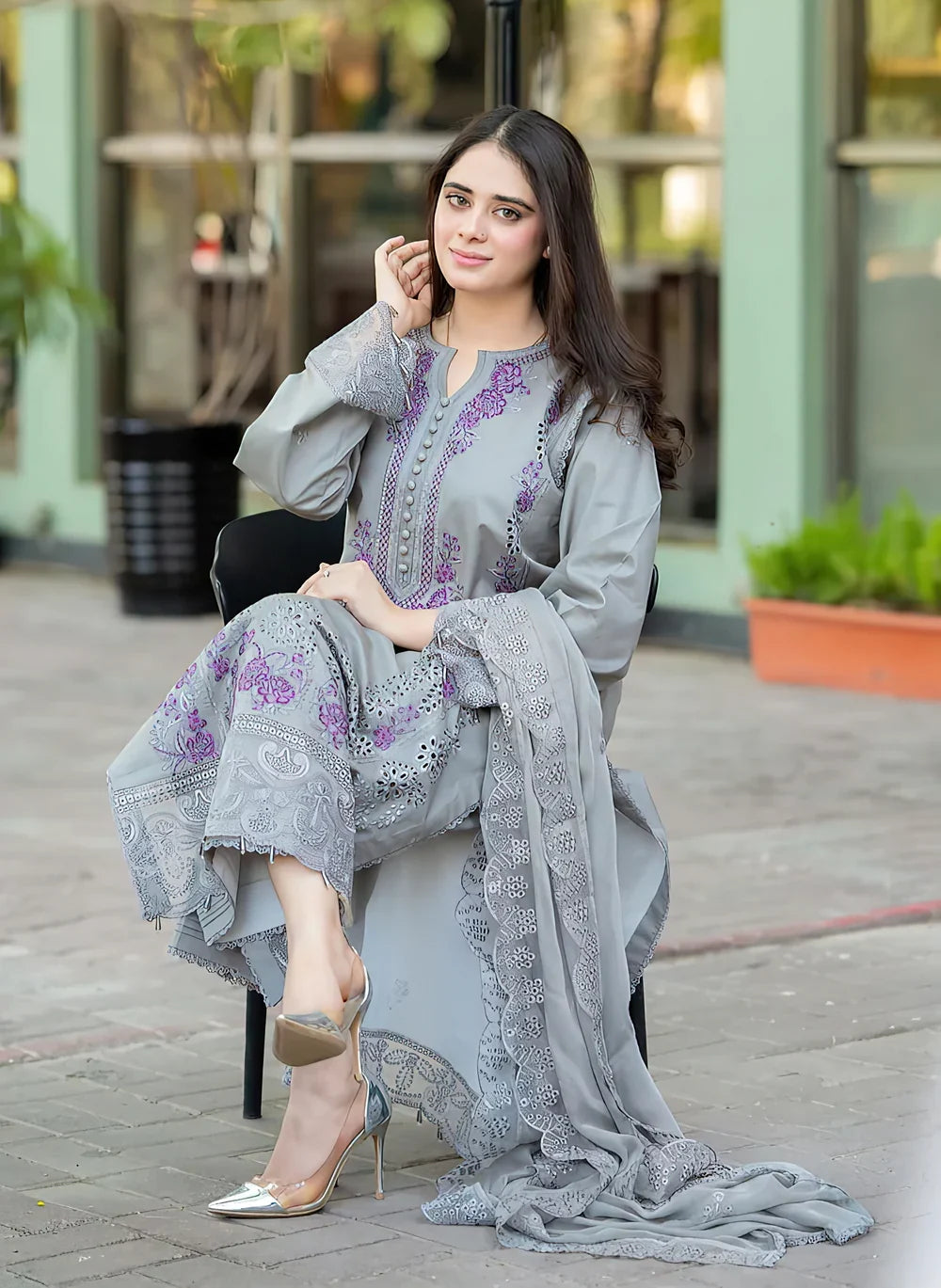 MUSHQ 6502 Unstitched Winter Collection – Dhanak Embroidered 3 Piece Suit