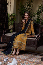 Zaha by Khadijah Shah Dhanka 3-Piece Unstitched Winter Suit – DE-6200