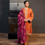 Zara Shahjahan DE-4218 — Luxury Dhanak 3-Piece Suit