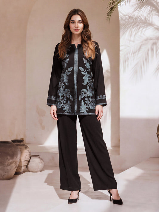 Set of Bareeza Printed Khaddar 3pc