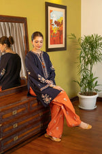 URGE Dhanka 2-Piece Unstitched Winter Collection – Embroidered Shirt & Trouser